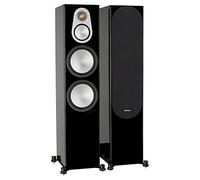 MONITOR AUDIO SILVER 500 6G HIGH GLOSS BLACK COPPIA DIFFUSORI