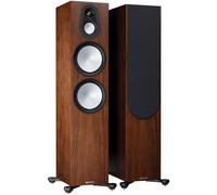Monitor Audio Silver 500 7G noce naturale (confezione da 2) Numero di canali 3 Tipo di carico Bass-reflex Impedenza 8 ohm Potenza ammissibile 250 W - Diffusore a colonna