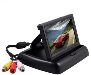 MONITOR AUTO A SCOMPARSA DA 4.3" LCD PER TELECEMARA RETROMARCIA PARCHEGGIO