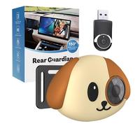 Monitor Auto per Bambini Wireless - Video 1080P Grandangolare Visione Notturna IR - Monitor Per Seggiolino Auto | Viaggi Spostamenti Quotidiani Gite Fuori Porta Lunghi Percorsi In Strada Campeggio