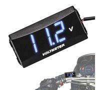 Monitor automatico della batteria, voltmetro automatico, dispositivo di misurazione della batteria impermeabile 12 V, display LED Coltello di tensione resistente alle intemperie, monitor di tensione