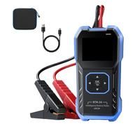 Monitor batteria portatile da 12 V 24 V per la misurazione della capacità, dello stato di corrente con funzione di controllo del carico, diagnostica della batteria del camion