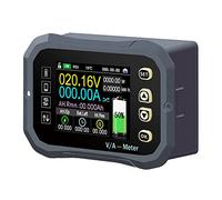 Monitor batteria wireless - Multifunzione 0-120 V batteria tensione/coulomb/amperometro/misuratore di corrente, con controllo Bluetooth mobile per roulotte, camper, ferro, batteria(0-600A)