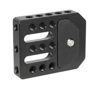 Monitor Cage Base Piastra di Formaggio Piastra Per On-fotocamera Caratteristica 1/4-20 Filettato Presa di Montaggio Con Chiave Su Fotocamera Rig Accessorio