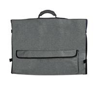 Monitor Carrying Case - Reinforced Display Carrier, Soft Velvet Sleeve System, Compartment Storage Design Compatible 27 Inch Monitors, Hardened Travel Protection Casing Engineered Safe Screen