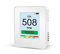 Monitor CO2, misuratore di CO2 per interni con sensore NDIR schermo a colori TFT da 2,8 pollici per rilevatori di anidride carbonica industriale domestica per la casa