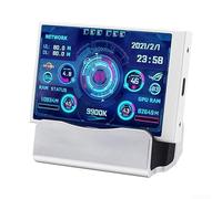 Monitor compatto da 3,5 pollici con tecnologia IPS, supporta il controllo continuo della luminosità e orientamenti multipli del display (White Pro)