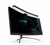 Monitor con schermo curvo per la protezione degli occhi, dotato di barra luminosa per laptop, display colorato e senza flash.