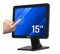 Monitor con Touch Screen iggual IGG319666 15"