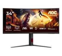 Monitor PC AOC CU34G4Z 34" WQHD 240Hz Fast VA Curvo HDR400 1ms Adaptive Sync