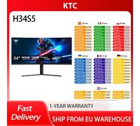 Monitor curvi KTC H34S5, R1500, 21:9 HVA WQHD, 3440 * 1440 a 180 Hz, 34 pollici, rapporto di contrasto 4000:1, tempo di risposta GTG da 1 ms
