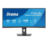 Monitor curvo - IIYAMA - GCB3486WQSCP-B1 - LCD UWQHD 34" - 240 Hz - 21:9 - Nero