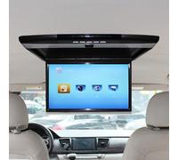 Monitor Da 17,3 Pollici Per Il Montaggio Sul Tetto Dell'auto, Lettore Da Soffitto Per Auto, Schermo Digitale 16:9 1080P Con Porta USB+TF+HDMI+SD, Abbassamento a 90° Per Caravan Da 7 Posti In Su, Autob