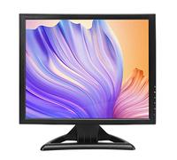 Monitor da 17 Pollici, Display HD Portatile Risoluzione 1280 X 1024 Rapporto Schermo 4: 3 Luminosità 250 Nit Contrasto 500: 1, con Altoparlanti e Interfaccia VGA, USB, HDMI