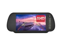 Monitor da 7 pollici for specchio AHD for auto for parcheggio for veicoli Schermo LCD TFT HD for telecamera posteriore Rervesing Dispaly universale(701DA-U (AHD))