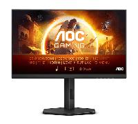 AOC Gaming 24G4X - Monitor FHD, 24 pollici, 180 Hz, 1 ms, FreeSync Prem., G-Sync comp., HDR10 (1920x1080, HDMI, DisplayPort) nero
