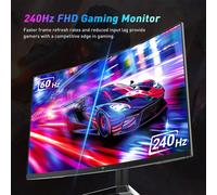 Monitor da gioco curvo da 32'', pannello HVA 1920 x 1080, frequenza di aggiornamento 240 Hz, 125% sRGB, rapporto di contrasto 3500:1, H32S17F, Adaptive Sync, HDR10, tempo di risposta 3 ms, 2 x HD-MI 2