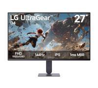 Monitor da gioco LG UltraGear™ G4 27G414B-B 27" FHD 144Hz IPS | HDR10, 1ms MBR, G-SYNC, FreeSync, altoparlanti, regolazione altezza e inclinazione, HDMI, DP, nero