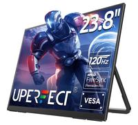 Monitor da gioco portatile UPERFECT da 24" 120HZ FHD 180 ° Secondo schermo esterno regolabile per display portatile di grandi dimensioni per telefono PC Steamdeck