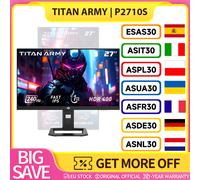Monitor da gioco TITAN ARMY P2710S, schermo LCD IPS veloce 27 pollici 2560*1440 16:9, velocità di aggiornamento 240 Hz, 1 ms GTG, HDR 400, sincronizzazione adatta, diametro esterno dinamico, modalità