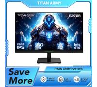 Monitor da gioco TITAN ARMY P27GR, schermo IPS veloce 27 pollici 2560*1440 16:9, velocità di aggiornamento 180 Hz, 1 ms GTG, HDR10, montaggio a parete VESA