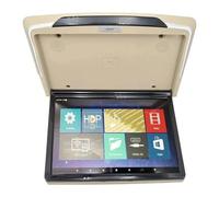 Monitor da soffitto e tetto 13,3 pollici/15,6 pollici 1920 * 1080 con touch screen IPS Android12, lettore video multimediale, collegamento specchio, telecomando(15.6Inch-Gray)