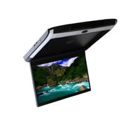 Monitor da tetto for auto 12,5 pollici, schermo IPS HD 1080P con luce ambientale blu(Black 12.5 inch)