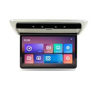 Monitor da tetto for auto 13,3 pollici, schermo IPS HD 1080P con luce ambientale a 16 colori(Grey)