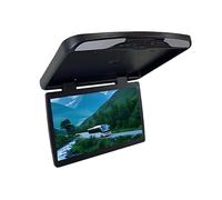 Monitor Da Tetto For Auto 17,3 Pollici, Schermo Ribaltabile 1080P, Video Multimediale Superiore, Display Montato Sul, PAL NTSC, Ingresso AV Bidirezionale Facile Da Installare Per I Viaggi(Black)