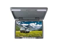 Monitor da tetto for auto 22 pollici Schermo ribaltabile in alto Multimedia Video Montaggio su a soffitto Display incorporato IR USB FM Viaggi in famiglia(19 inch gray MP5)