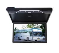 Monitor da tetto for auto con schermo digitale 19 pollici, LCD ribaltabile, supporto for soffitto multimediale video(Black 19 inch)