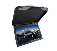 Monitor da tetto for auto da 17,3 pollici con schermo ribaltabile, display multimediale video montato sul soffitto(Grey)