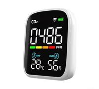 Monitor d'aria portatile WIFI ad alte prestazioni per rilevazione in tempo reale dei livelli nelle aree affollate (con WiFi)