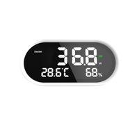 Monitor del clima interno con letture accurate di umidità della temperatura Misurazione del rumore per Ufficio Casa Scuola Digital Noise Meter
