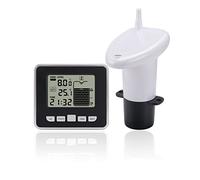 Monitor del livello ad ultrasuoni, sensore di livello del liquido senza fili Acogedor, sensore del misuratore del livello del liquido del serbatoio con display della temperatura