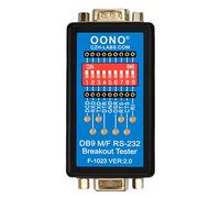 Monitor del tester LED di rottura RS232, maschio DB9 al modulo femminile di rottura