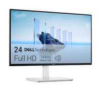 Monitor Dell 24 Plus, S2425HSM, schermo FHD da 23,8" (1920 x 1080), 144 Hz, 1 ms, 2 altoparlanti da 3 W, connettività HDMI, regolazione altezza/inclinazione/girevole, amd freesync, bianco