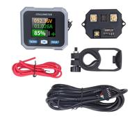 Monitor della batteria intelligente 1.8in Display BT Monitoraggio batteria multifunzionale con barca per shunt 50A 10-100V
