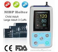 Monitor della pressione arteriosa ambulatoriale 24H Holter pressorio 3 Cuffs