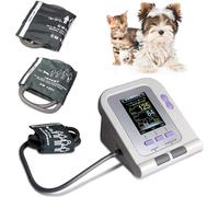 Monitor Della Pressione Sanguigna Per Animali Domestici, Sfigmomanometro Veterinario Con 3 Polsini, Display Digitale LCD, Misurazione Automatica Della Pressione Sanguigna, Per Gatto, Cane, Elefante
