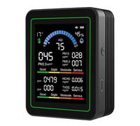 Monitor Della Qualità 'aria: Sensore Di Rilevamento Test Aiirr Portatile 7x3,5x9 Cm | Tester Della Qualità 'aria Interna | Dispositivo Misuratore Con Sensore In Reale Per Amb