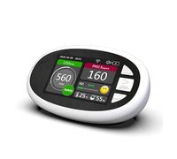 Monitor della qualità dell'aria con display LCD, rilevatore di CO2, temperatura e umidità con allarmi visivi e acustici for lavoro e casa Elevata stabilità e sensibilità