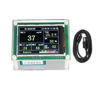 Monitor della qualità dell'aria interna per rilevamento PM1.0 PM2.5 PM10 HCHO e CO2 - Versione di comunicazione con sensori di temperatura e umidità Processore chip ARM e