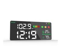 Monitor della qualità dell'aria, Misuratore di decibel montato a parete con Tuya Wifi for misurare il livello di rumore. Prodotto con orologio a LED