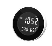 Monitor della qualità dell'aria, Rilevatore di CO2 Monitor a qualità 'aria Misuratore di umidità a temperatura e funzionamento semplice HTI HT-501 per casa, hotel, ufficio, auto