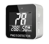 Monitor della qualità dell'aria, Rilevatore PM 2 5 SW-825 Misuratore sensore digitale PM2.5 Mini dispositivo di misurazione portatile Monitoraggio 'aria professionale in tempo reale