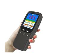 Monitor della qualità dell'aria, Rilevatore PM2.5 for interni Termoigrometro Rilevatore d'aria digitale LCD domestico Analizzatore a qualità 'aria Monitor 'inquinamento atmosferico domestico per casa,