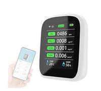 Monitor della qualità dell'aria, Tuya WIFI 8 in 1 Rilevatore di qualità dell'aria PM1.0 PM2.5 PM10 NDIR Sensore di biossido di carbonio