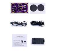 Monitor della temperatura del computer da 5 pollici, CPU, GPU, utilizzo RAM e visualizzazione della temperatura, velocità Internet, data, monitoraggio dell'ora