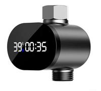 Monitor della temperatura dell'acqua della doccia, termometro da doccia Display della temperatura Soffione doccia con indicatore visivo a LED per mostrare con precisione supporta ambienti di